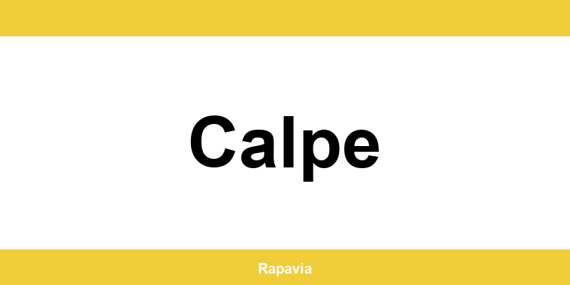 Punto InPost o Mondial Relay activo en Calpe