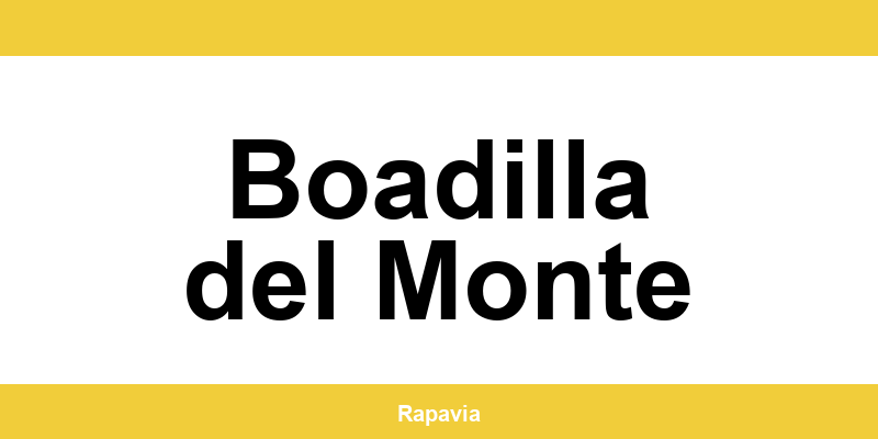 Punto InPost o Mondial Relay activo en Boadilla del Monte